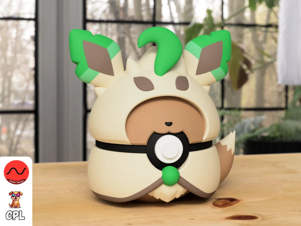 #0133 Poncho Eevee - Leafeon