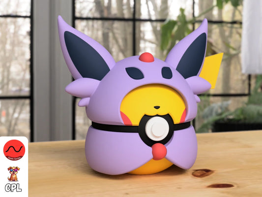 #0025 Poncho Pikachu - Espeon