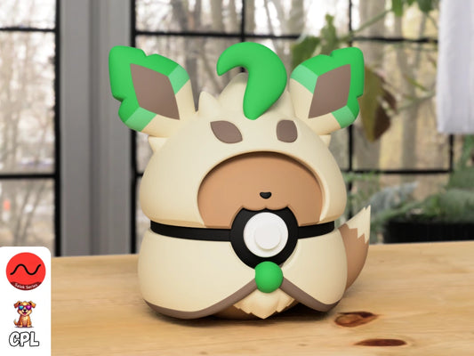 #0133 Poncho Eevee - Leafeon