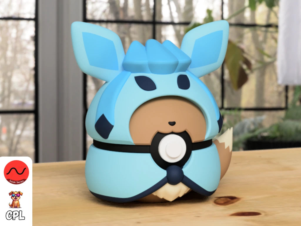 #0133 Poncho Eevee - Glaceon