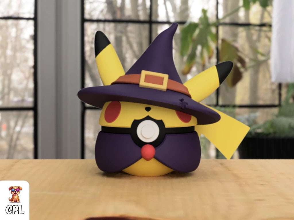 #0025 Pikachu - Witch